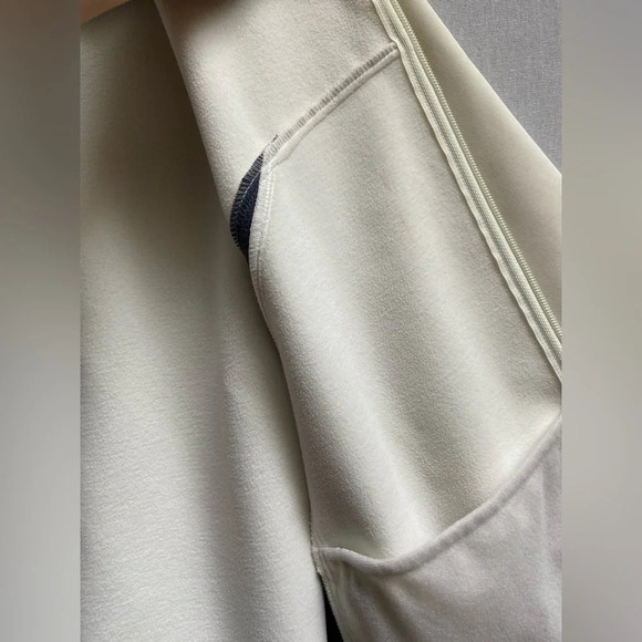 Whiteridge Xtreme Series Cream  Fleece Golf Short Sleeve full zip jacket Sz S - Picture 9 of 15